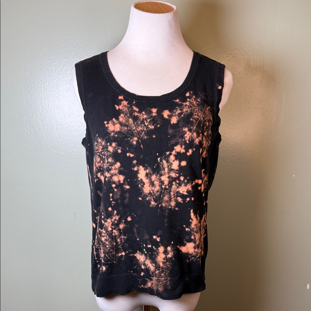 Black and Orange Women's Top